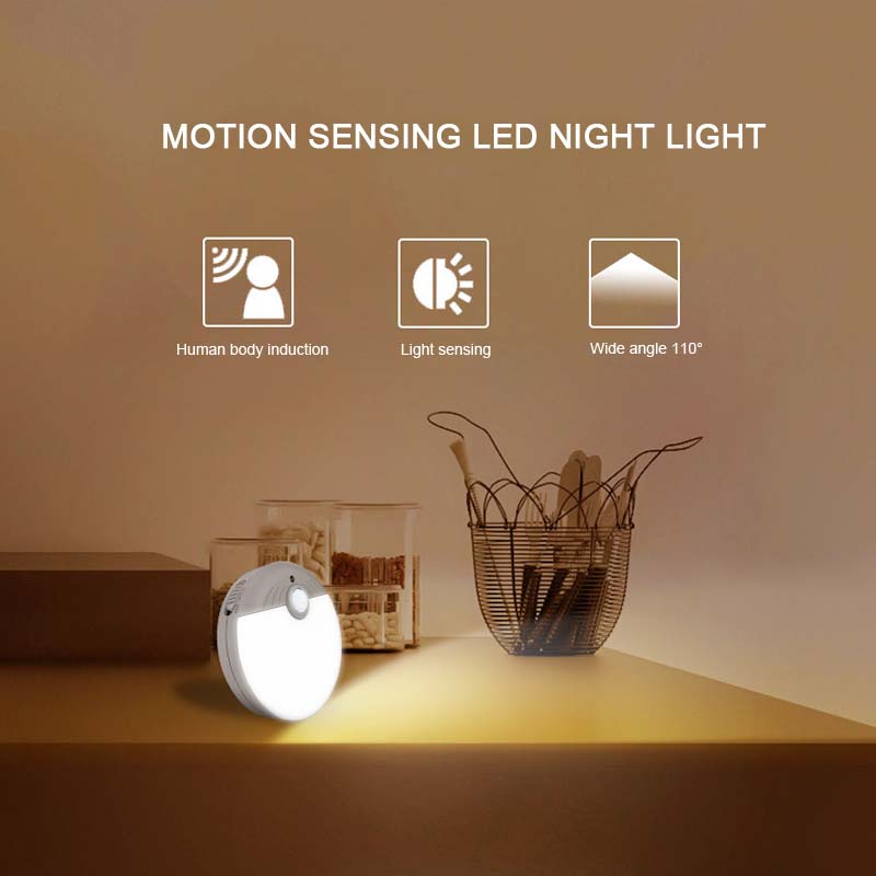 Luminous Motion Sensor LED Night Light Children Night Light Study Night Light