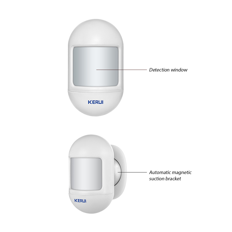 Smart Burglar Alarm Wireless Detector Mini Infrared Detector